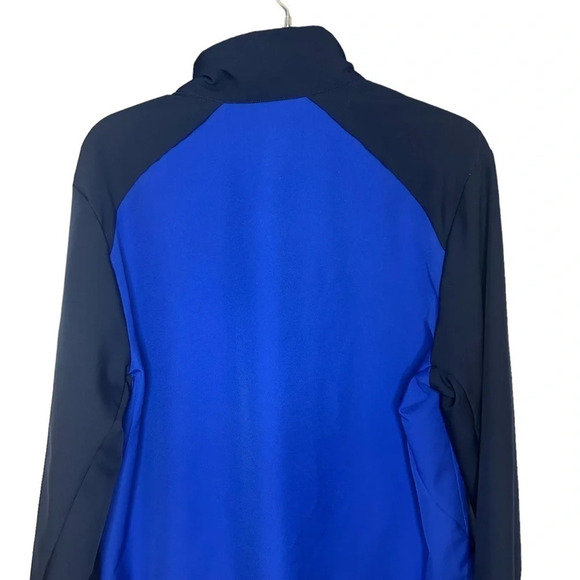 Nike Jacket zip up Dry Team Training thin blue activewear size medium - Picture 5 of 11